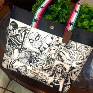 Coach x Marvel Tote